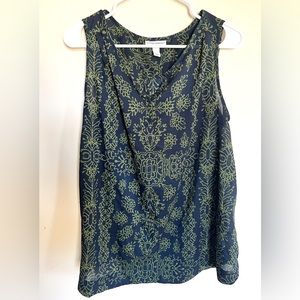 Navy liz lange maternity shirt